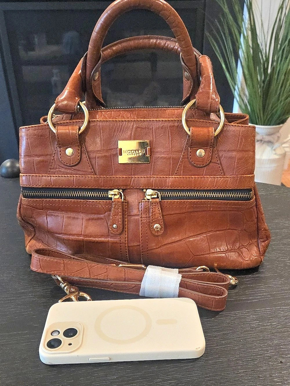 MODALU London Pippa Satchel Brown
